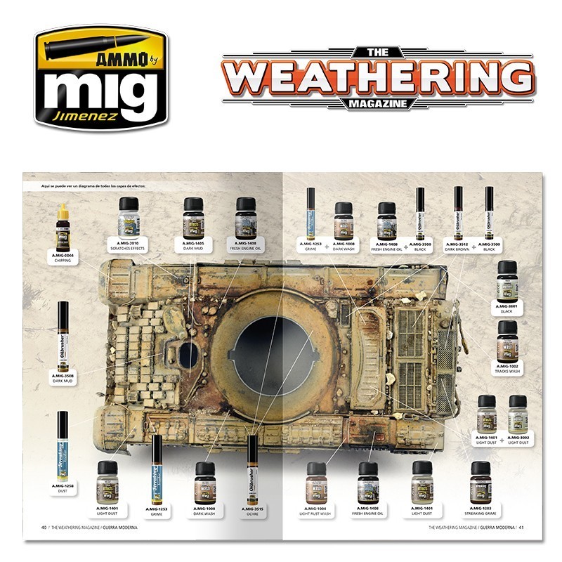  AMMO MIG 4525 THE WEATHERING MAGAZINE #26 – Modern Warfare ENGLISH