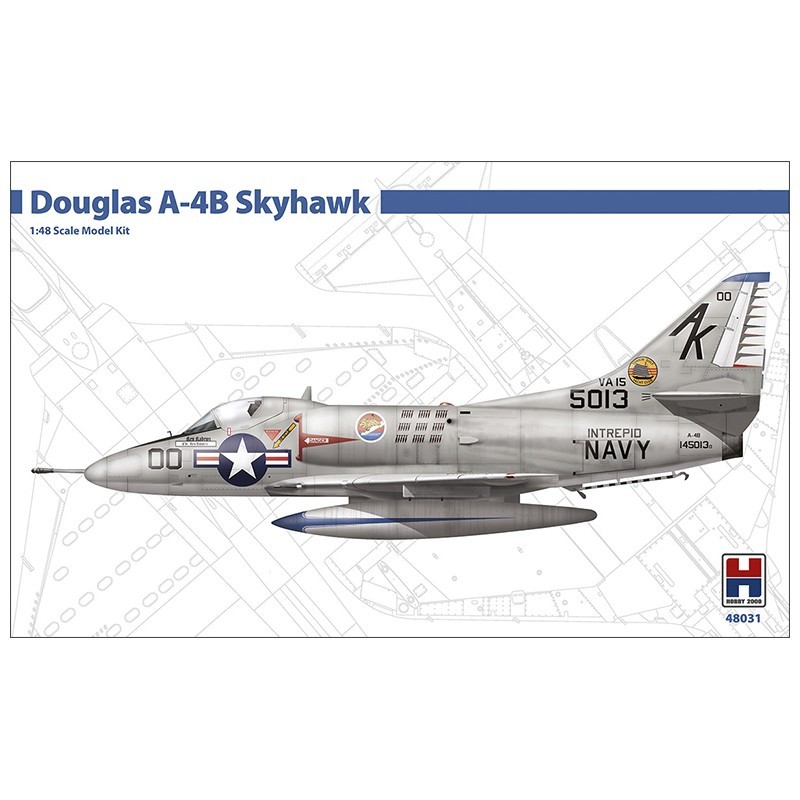 HOBBY 2000 48031 1/48 Douglas A-4B Skyhawk Savaş Uçağı Maketi