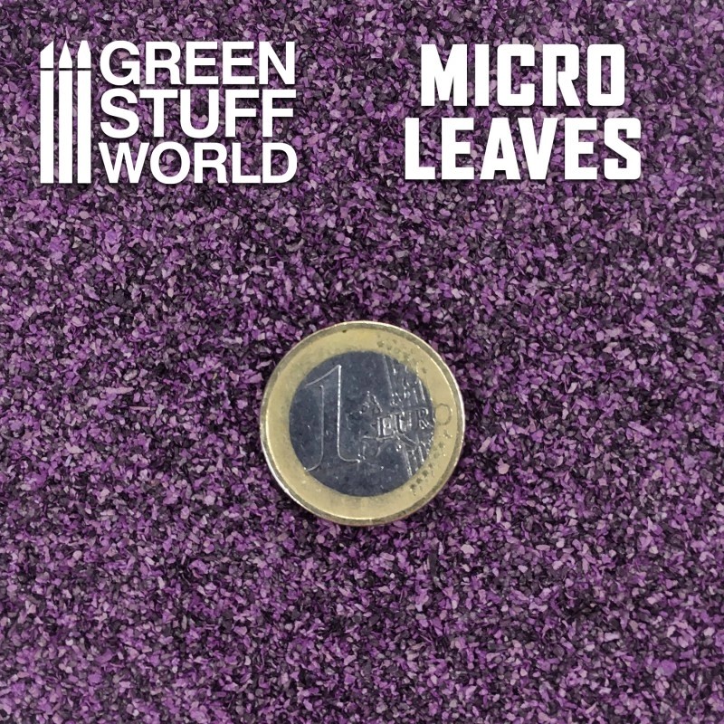 GREEN STUFF WORLD 10611 Micro Leaves - Dark Violet Mix