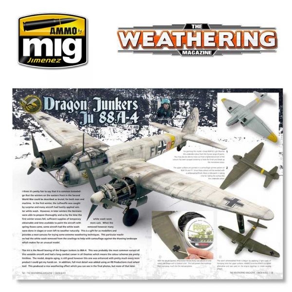 AMMO MIG 4506 THE WEATHERING MAGAZINE #7 – Ice & Snow ENGLISH BUZ VE KAR TEKNİKLERİ DERGİSİ