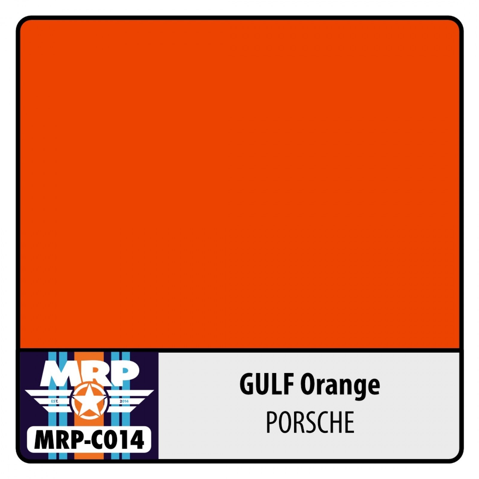 MR PAINT C014 PORSCHE GULF ORANGE 30ml LAKER MAKET BOYASI