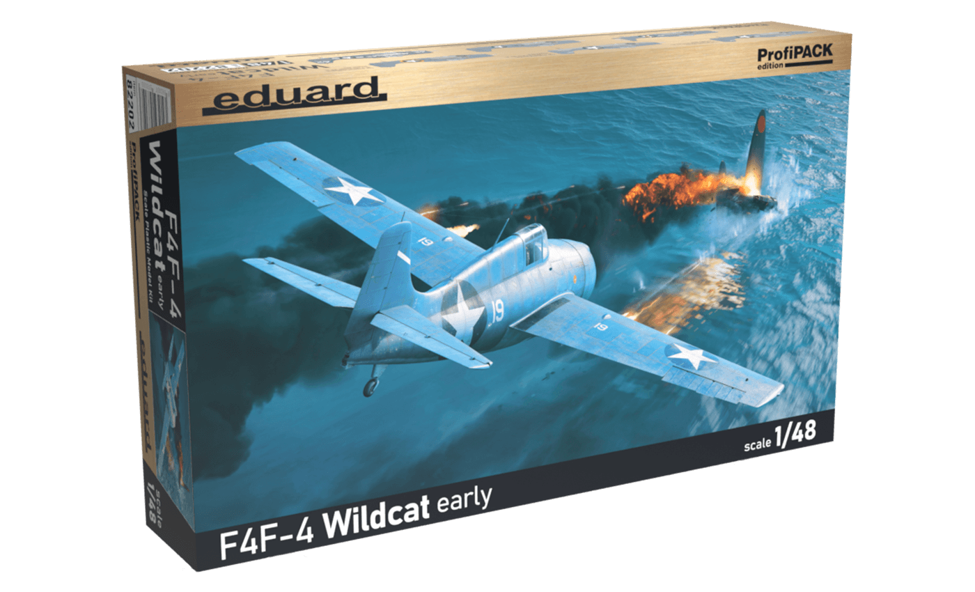 EDUARD 82202 1/48 F4F-4 Wildcat Early SAVAŞ UÇAĞI MAKETİ