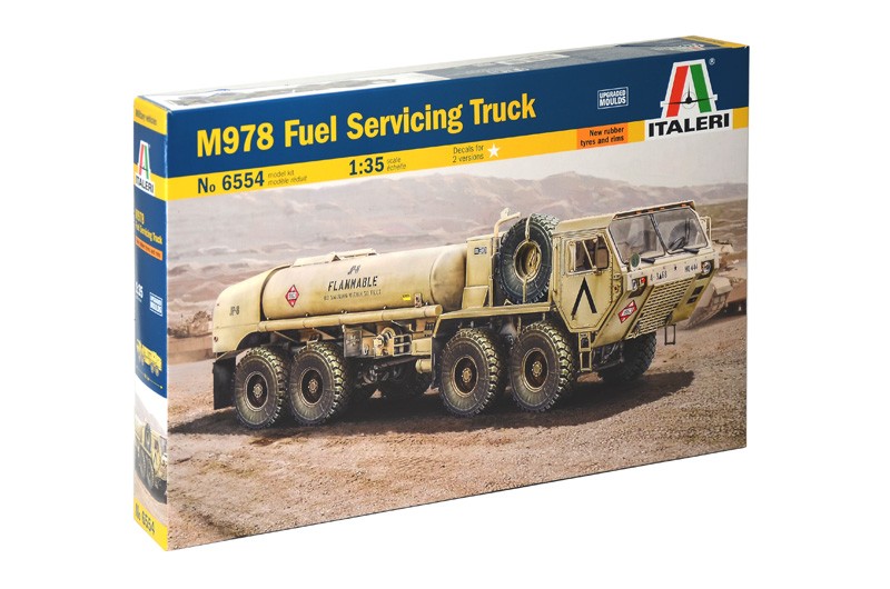 ITALERI 6554 1/35 M978 FUEL SERVICING TRUCK ASKERİ KARA ARACI MAKETİ
