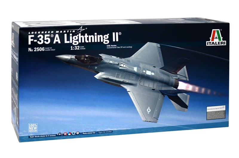 ITALERI 2506 1/32 F-35 A LIGHTNING II SAVAŞ UÇAĞI MAKETİ