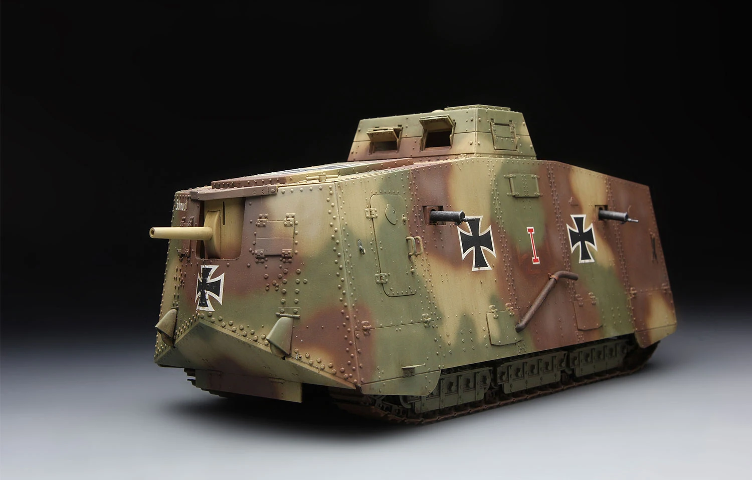 MENG TS-017 1/35 GERMAN A7V TANK (KRUPP) ALMAN TANK MAKETİ