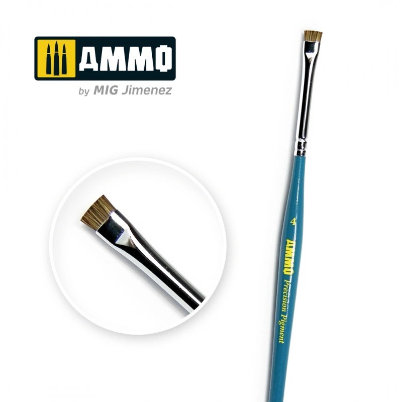 AMMO MIG 8704 4 AMMO Precision Pigment Brush
