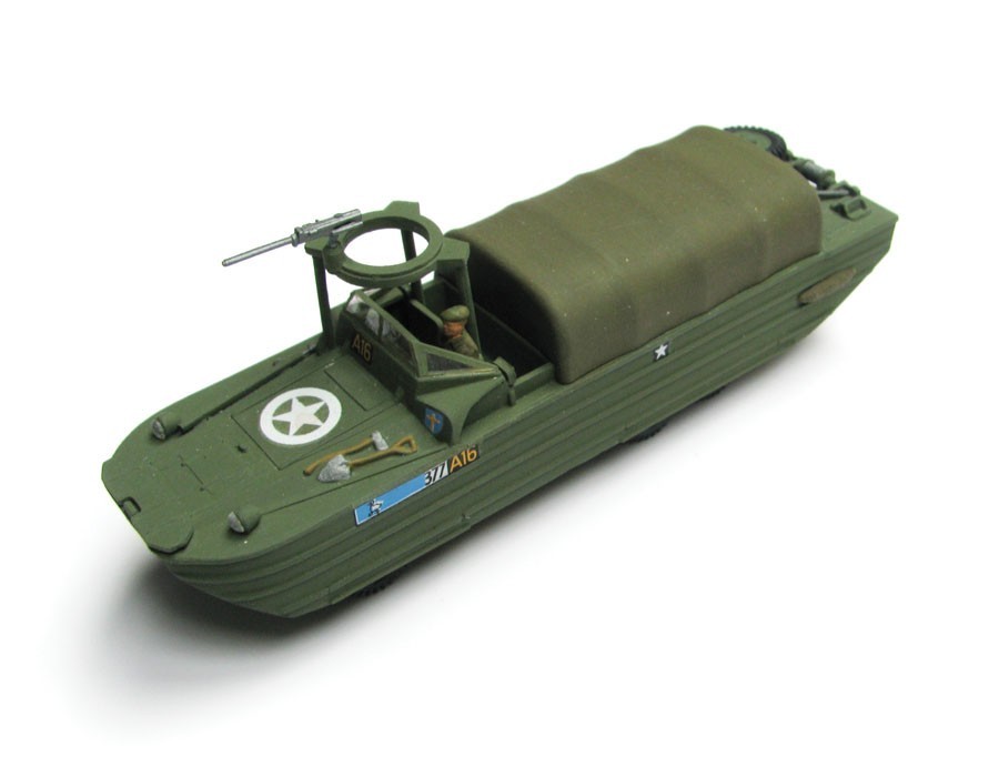 Airfix 02316 1/76 DUKW American IIWW Amphibian ANFİBİ ASKERİ KARA ARACI MAKETİ
