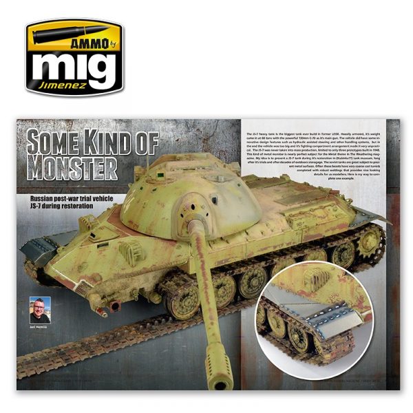 AMMO MIG 4513 THE WEATHERING MAGAZINE #14 – METALİK DOKU BOYAMA TEKNİKLERİ DERGİSİ