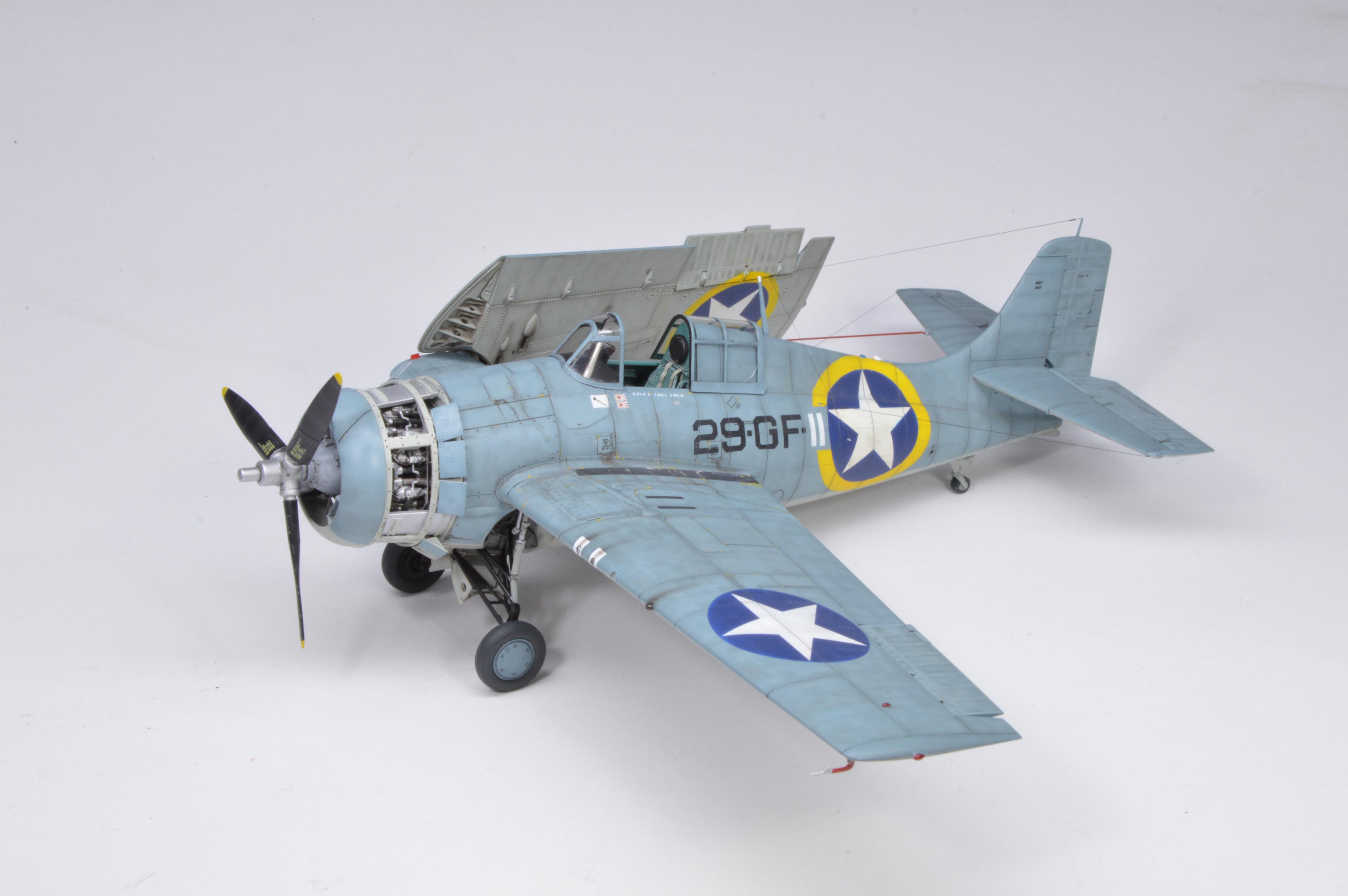 EDUARD 82203 1/48 F4F-4 Wildcat Late SAVAŞ UÇAĞI MAKETİ