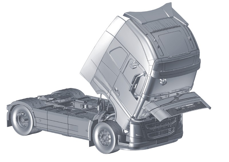 ITALERI 3940 1/24 VOLVO FH4 GLOBETROTTER XL KAMYON MAKETİ
