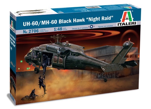ITALERI 2706 1/48 UH - 60 / MH - 60 BLACK HAWK ASKERİ GENEL MAKSAT HELİKOPTER MAKETİ