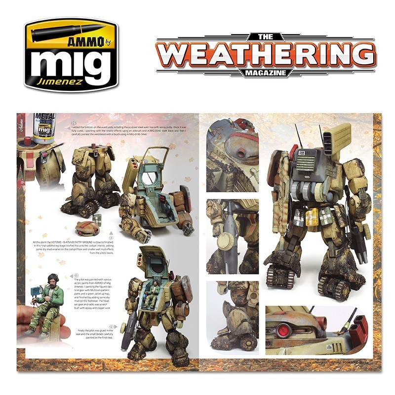 AMMO MIG 4527 THE WEATHERING MAGAZINE #28 – Four Seasons ENGLISH