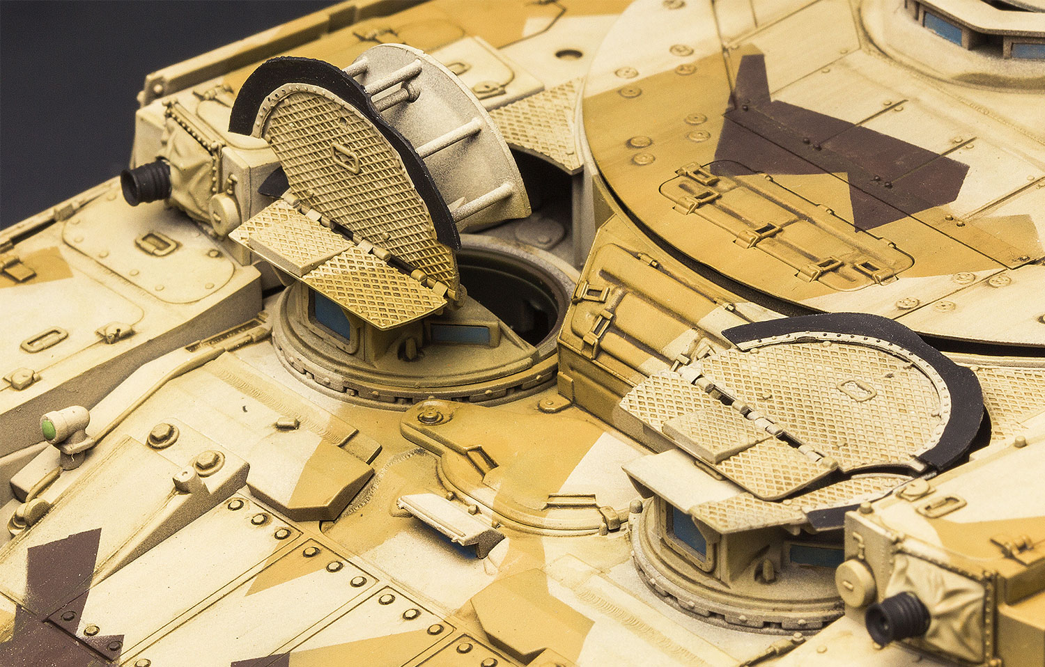 MENG TS-010 1/35 RUSSIAN “TERMINATOR” FIRE SUPPORT COMBAT VEHICLE BMPT w/KMT-8 MINE CLEANING SYSTEM & EMT ELECTROMAGNETIC COUNTERMINE SYSTEM RUS TANK MAKETİ