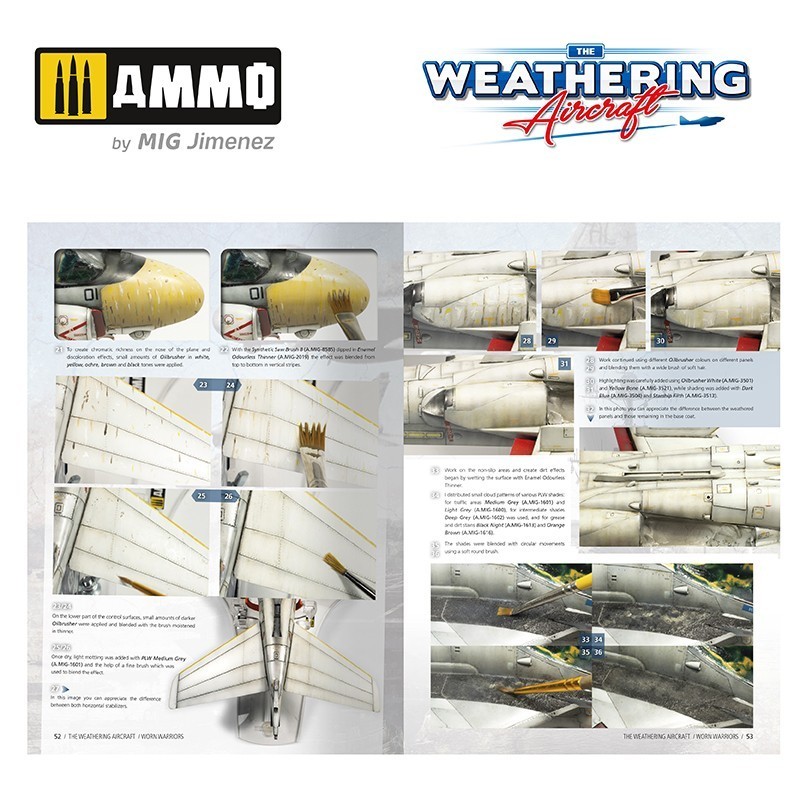 AMMO MIG 5223 THE WEATHERING AIRCRAFT #23 - Worn Warriors