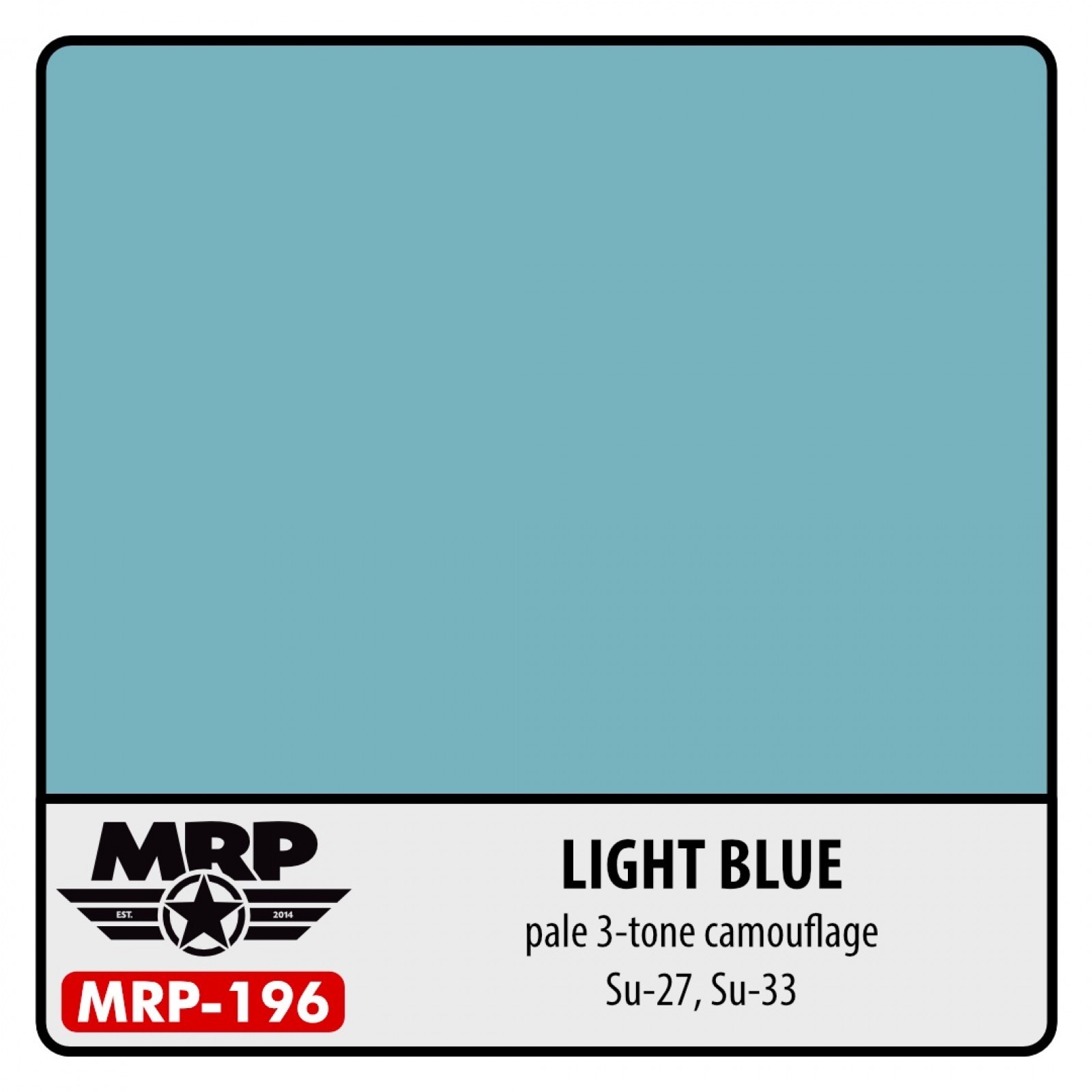 MR PAINT 196 LIGHT BLUE SU-27/33 30ml LAKER MAKET BOYASI