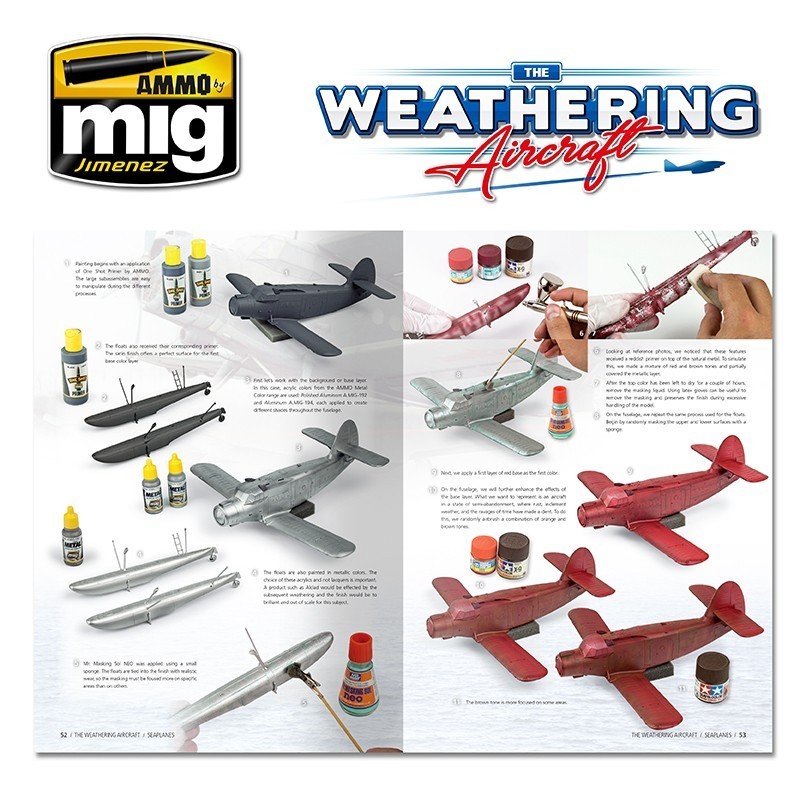 AMMO MIG 5208 THE WEATHERING AIRCRAFT #8 - Seaplanes 