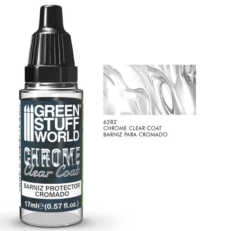 GREEN STUFF WORLD 6282 Chrome Clear Coat 17 ml - KROM BOYA VERNİĞİ
