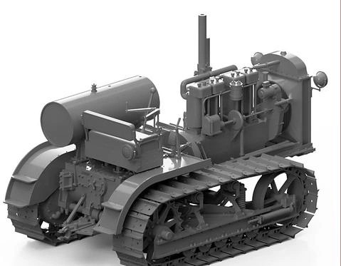 Thunder Model 35006 1/35 Market US Crawler Sixty PALETLİ ÇEKİCİ MAKETİ