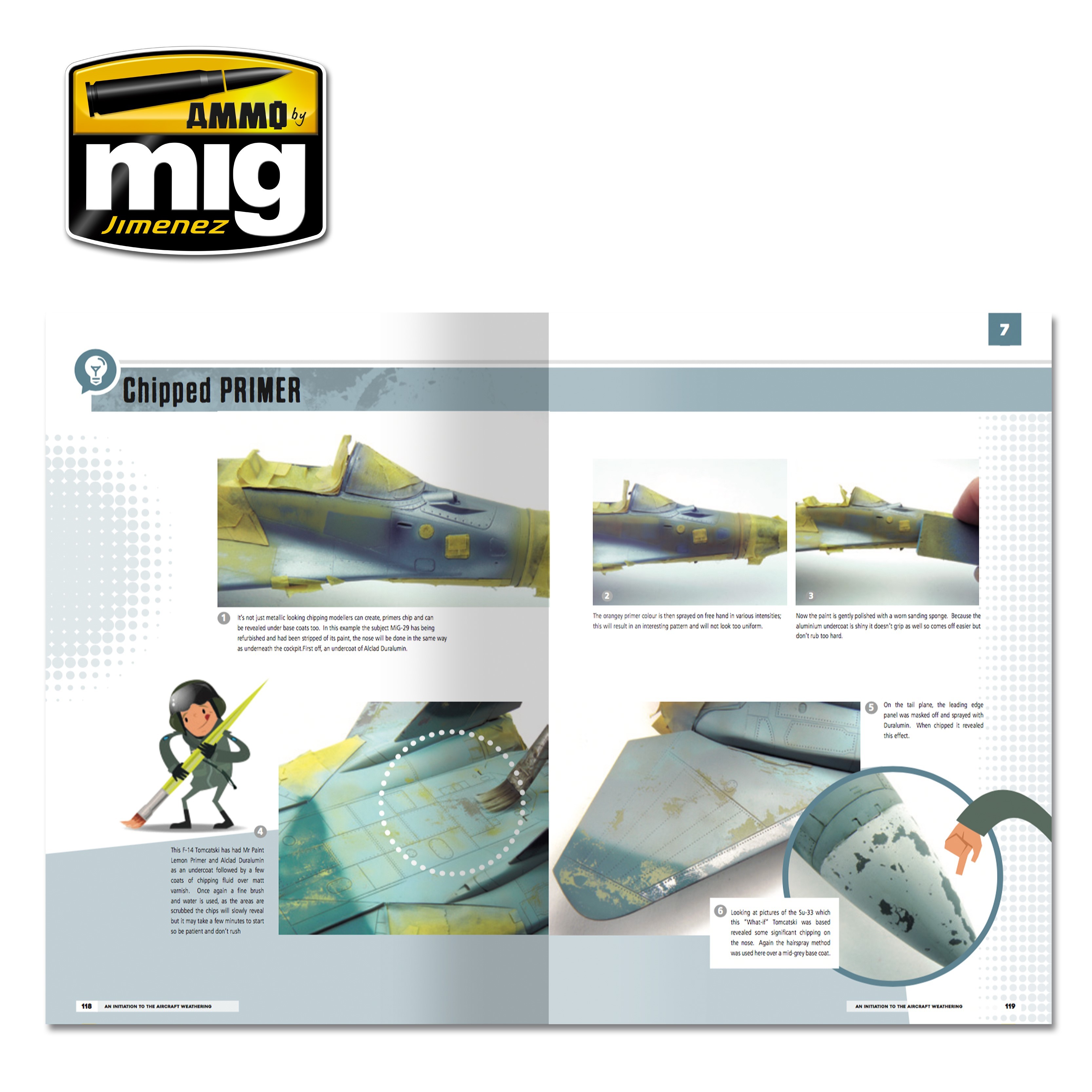 AMMO MIG 6030 Modelling School – An Initiation to Aircraft Weathering English