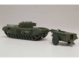Airfix 02321 1/76 Churchill Crocodile Tank MAKETİ