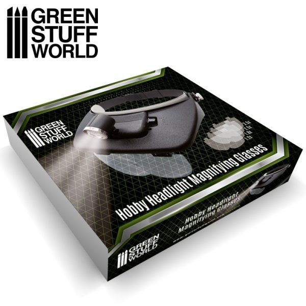 GREEN STUFF WORLD 2385 LIGHT HEAD MAGNIFYING GLASSES – IŞIKLI BÜYÜTEÇ GÖZLÜK