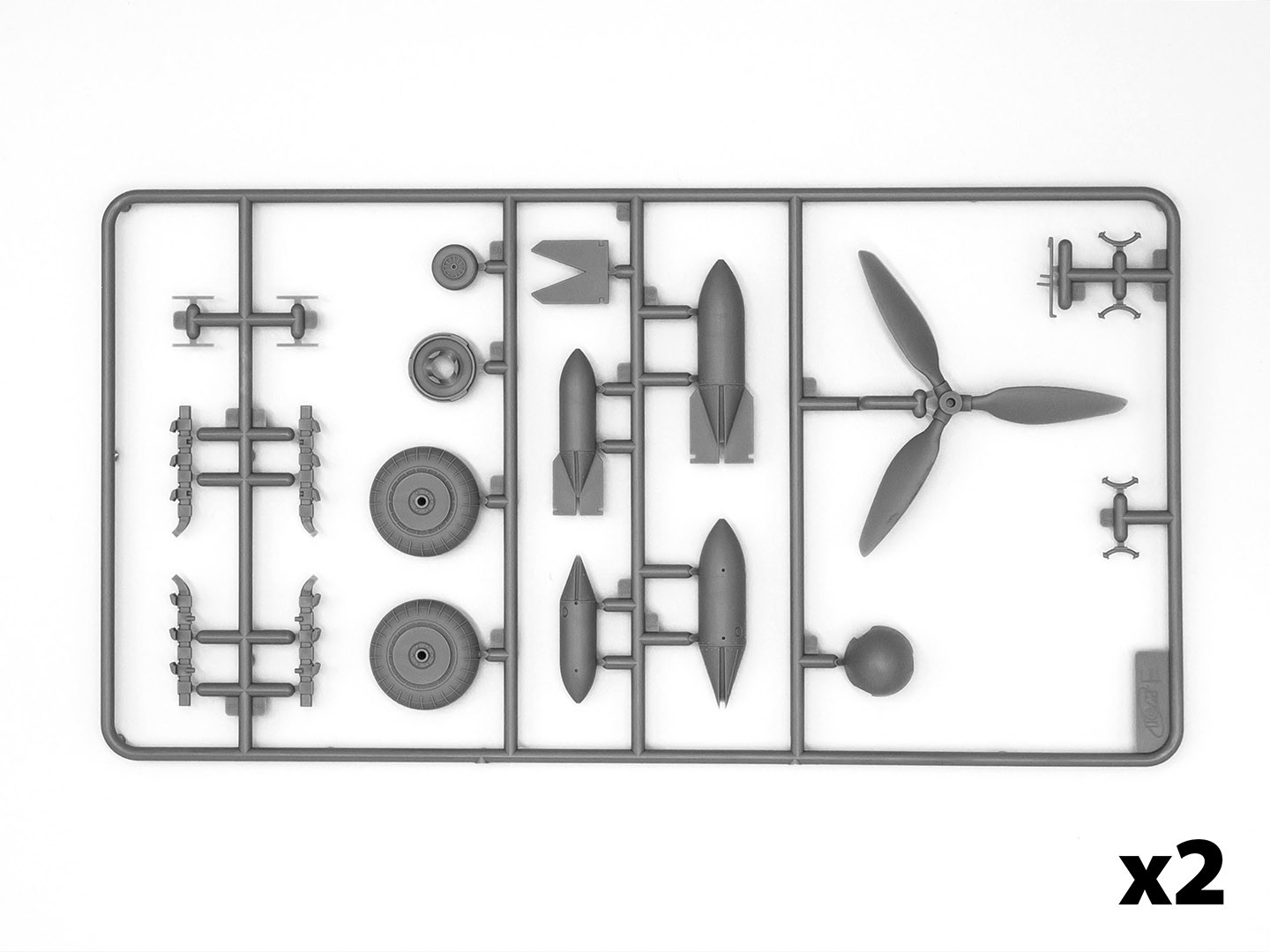 ICM 48265 1/48 He 111H-6 North Africa, WWII German Bomber SAVAŞ UÇAĞI MAKETİ