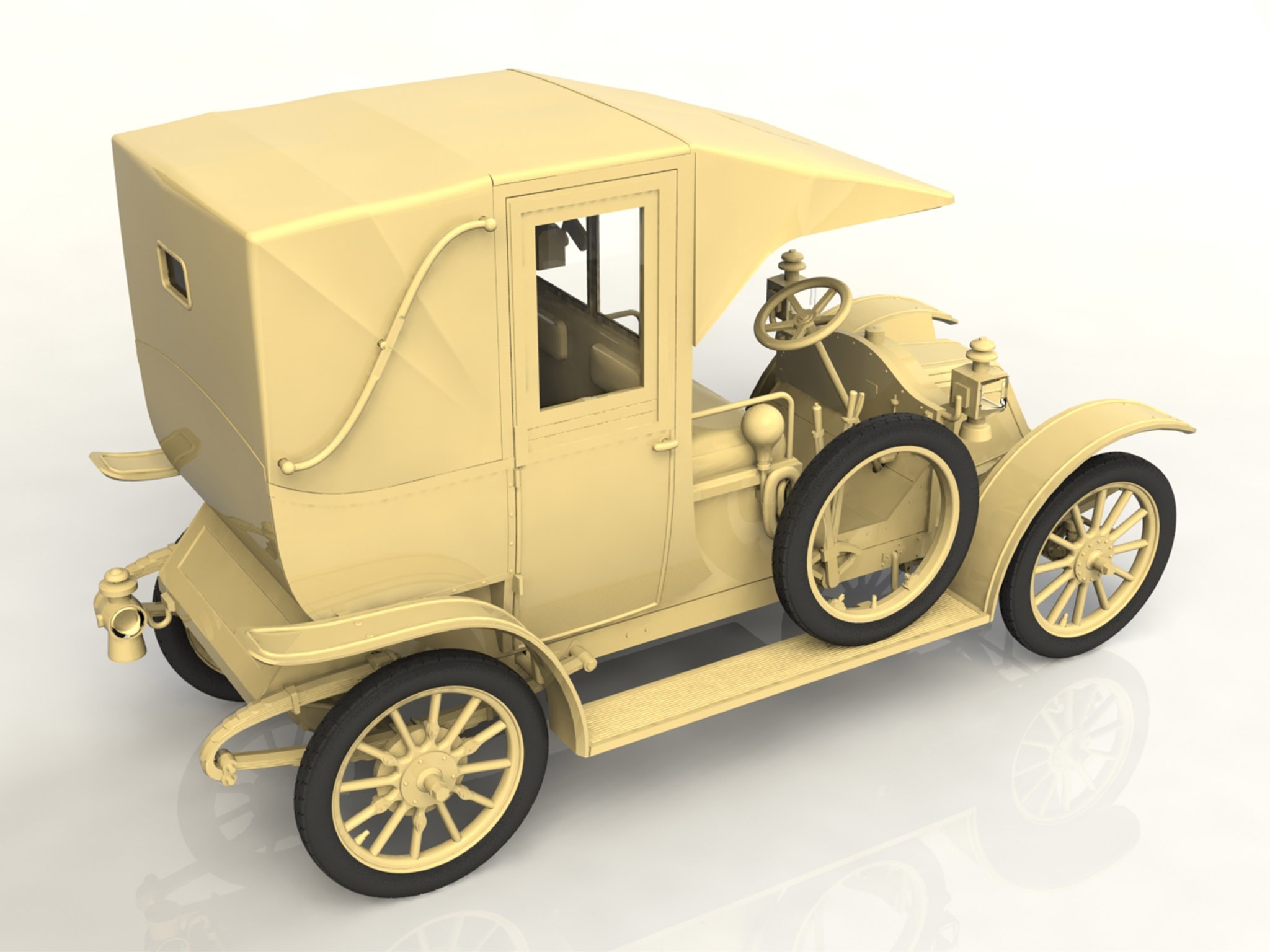 ICM 24030 1/24 TYPE AG 1910 PARIS TAXI ARABA MAKETİ