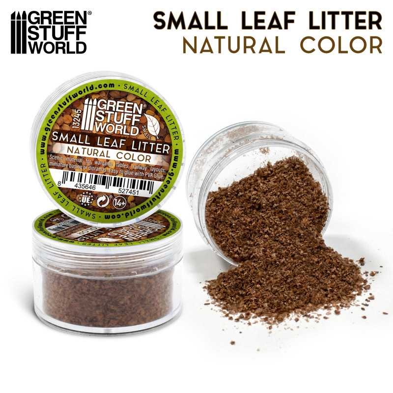 GREEN STUFF WORLD 13245 Small Leaf Litter -  Natural Color KULLANIMA HAZIR KÜÇÜK YAPRAK