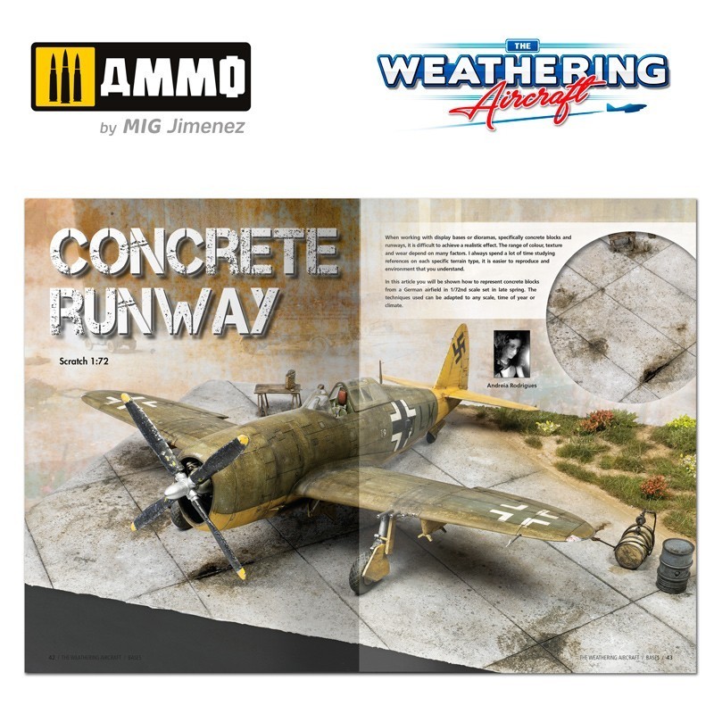 AMMO MIG 5221 THE WEATHERING AIRCRAFT #21 - Bases (English)