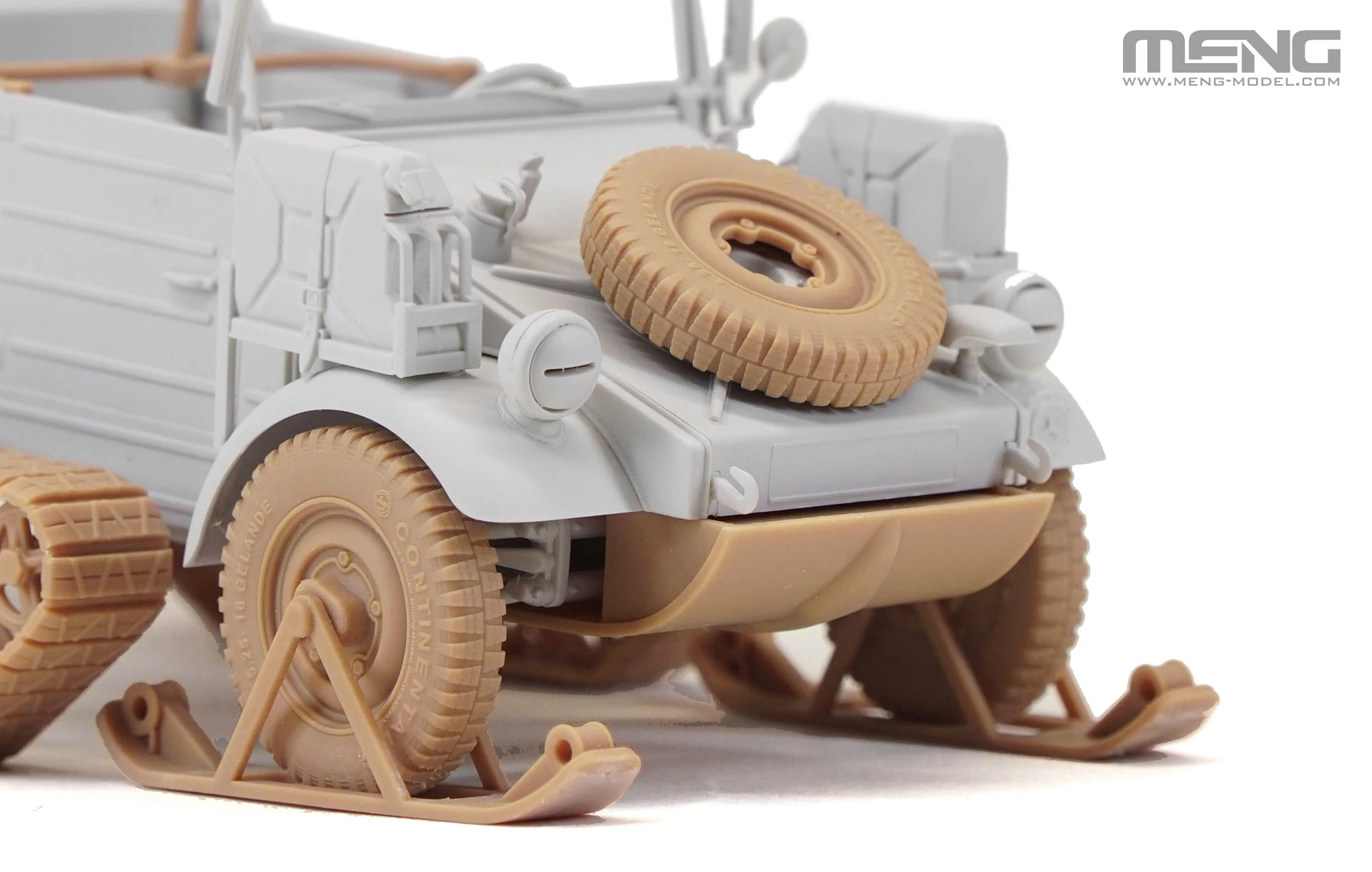 MENG VS-018 1/35 German Pkw.K1 Kübelwagen Type 155 Half-Track ASKERİ ARAÇ MAKETİ