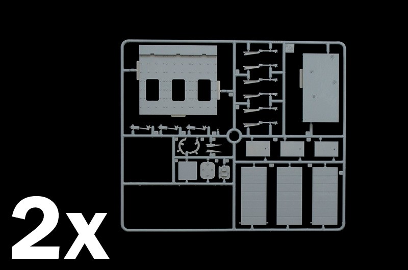 ITALERI 1326 1/72 Carrier Deck Section UÇAK GEMİSİ GÜVERTESİ MAKETİ