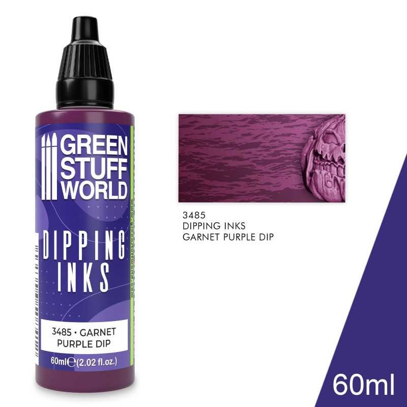 GREEN STUFF WORLD 3485 Dipping Ink GARNET PURPLE DIP MAKET BOYASI 60 ml
