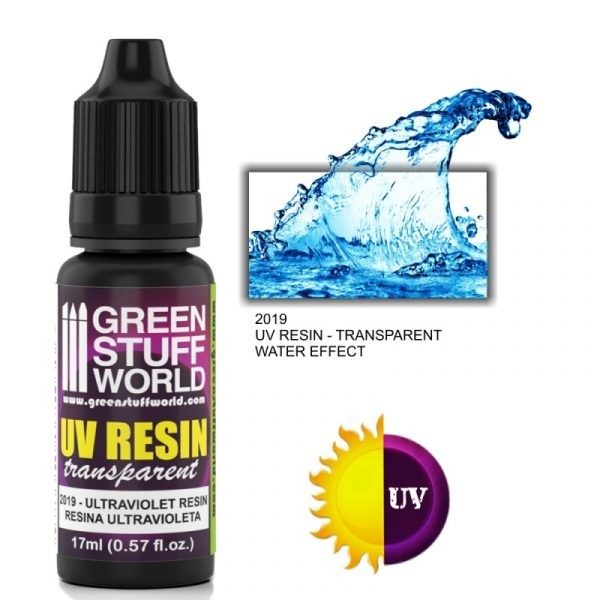 GREEN STUFF WORLD 2019 UV RESİN 17ML WATER EFFECT – UV REÇİNE SU EFEKTİ