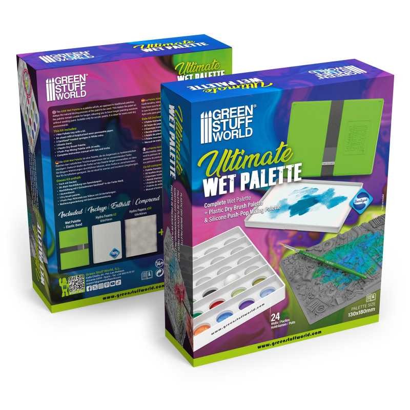 GREEN STUFF WORLD 14160 Ultimate Wet Palette - ISLAK BOYA PALETİ