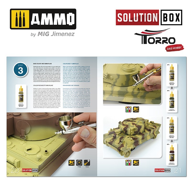 AMMO MIG WWII GERMAN TANKS SOLUTION BOX ALMAN TANKLARI BOYAMA SETİ