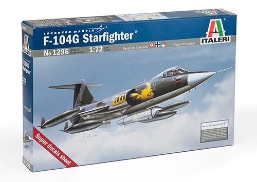 ITALERI 1296 1/72 F - 104 G “RECCE” SAVAŞ UÇAĞI MAKETİ