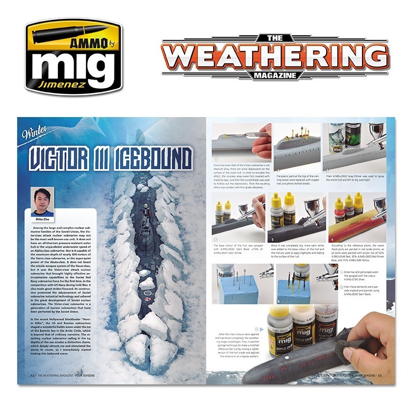 AMMO MIG 4527 THE WEATHERING MAGAZINE #28 – Four Seasons ENGLISH