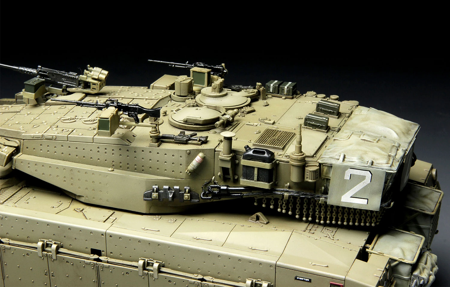 MENG TS-005 1/35 ISRAEL MAIN BATTLE TANK MERKAVA Mk.3 BAZ w/NOCHRI DALET MINE ROLLER SYSTEM İSRAİL TANK MAKETİ