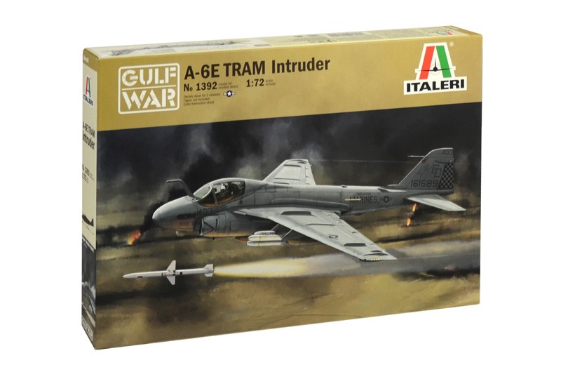 ITALERI 1392 1/72 A-6E TRAM INTRUDER - GULF WAR SAVAŞ UÇAĞI MAKETİ