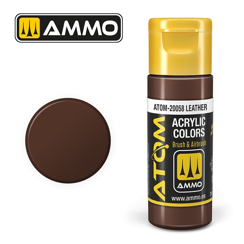 AMMO MIG ATOM 20058 Leather AKRİLİK MAKET BOYASI