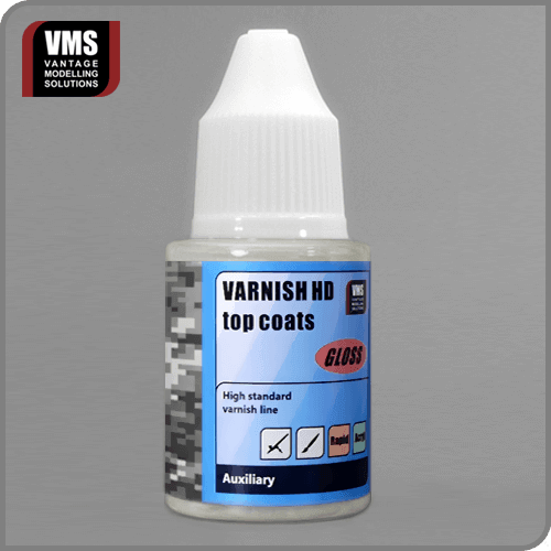 VMS VARNISH HD GLOSS type 30 ml - Parlak Vernik