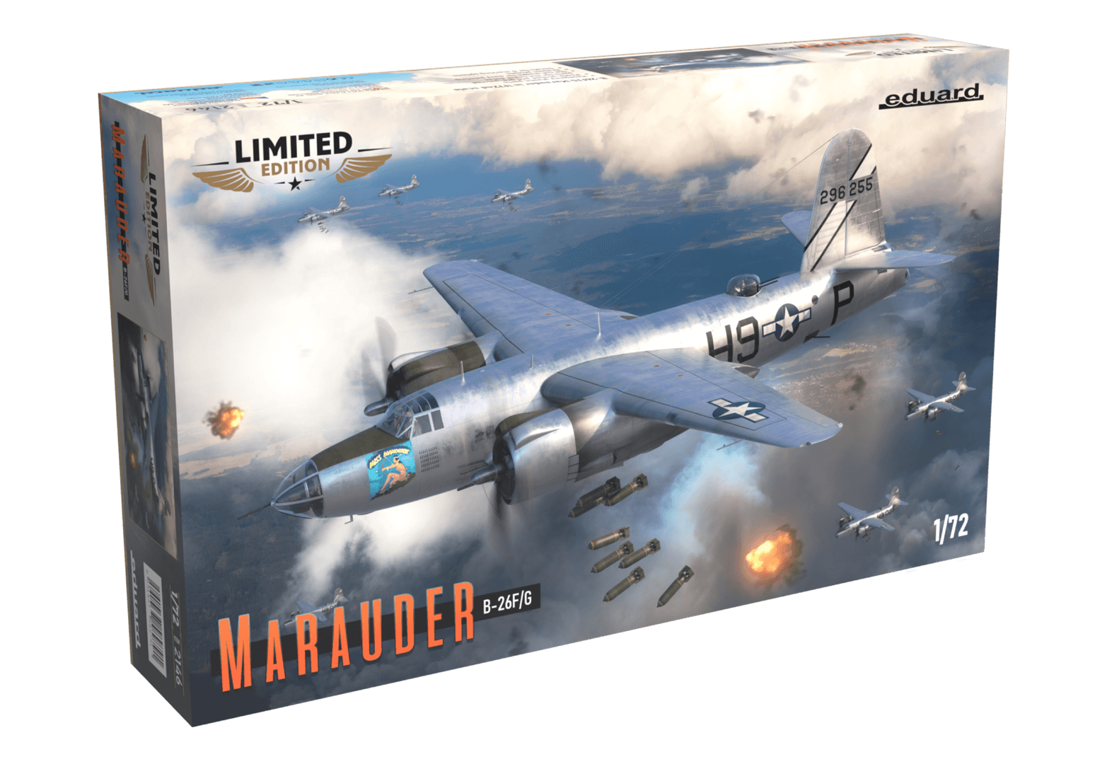 EDUARD 2146 1/72 B-26 F/G MARAUDER AMERİKAN SAVAŞ  UÇAĞI MAKETİ