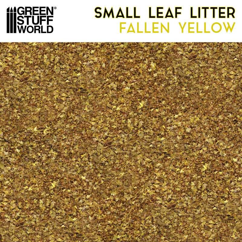 GREEN STUFF WORLD 13248 Small Leaf Litter - Fallen Yellow Color KULLANIMA HAZIR KÜÇÜK YAPRAK