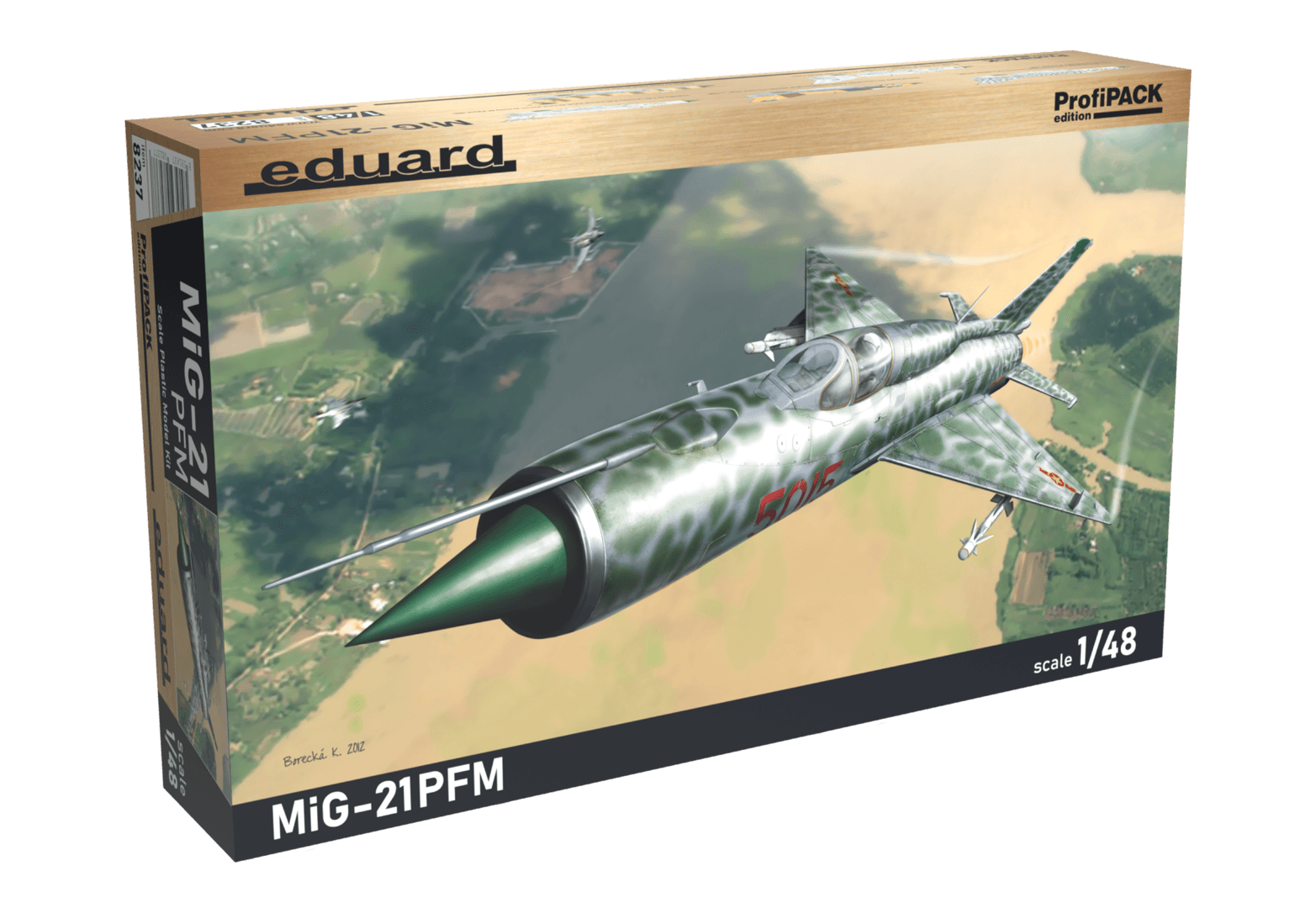 EDUARD 8237 1/48 MiG-21PFM JET SAVAŞ UÇAĞI MAKETİ