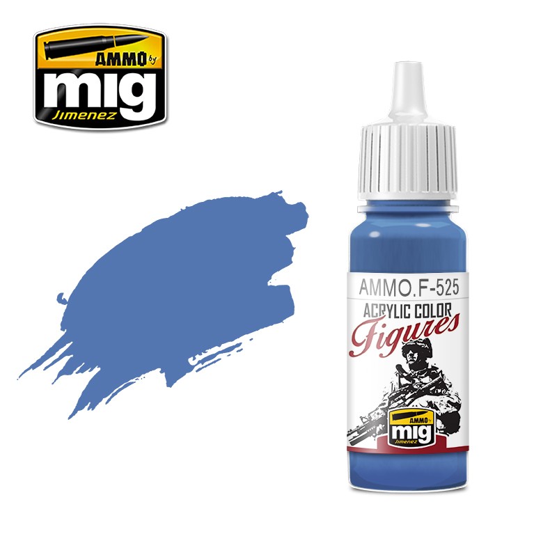 Ammo Mig Figür Boyası - F525 MEDIUM BLUE