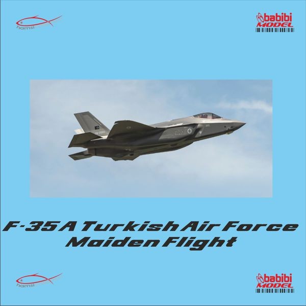 BABİBİ MODEL DBT - 01333 1/48 F-35A TÜRK HAVA KUVVETLERİ DEKAL SETİ
