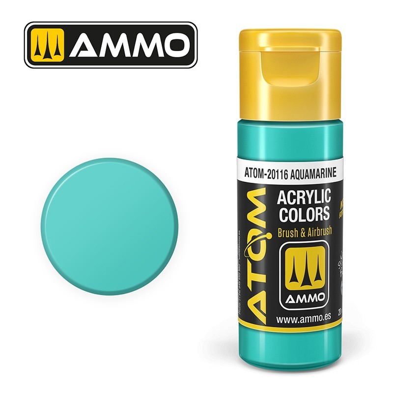 AMMO MIG ATOM 20116 Aquamarine AKRİLİK MAKET BOYASI