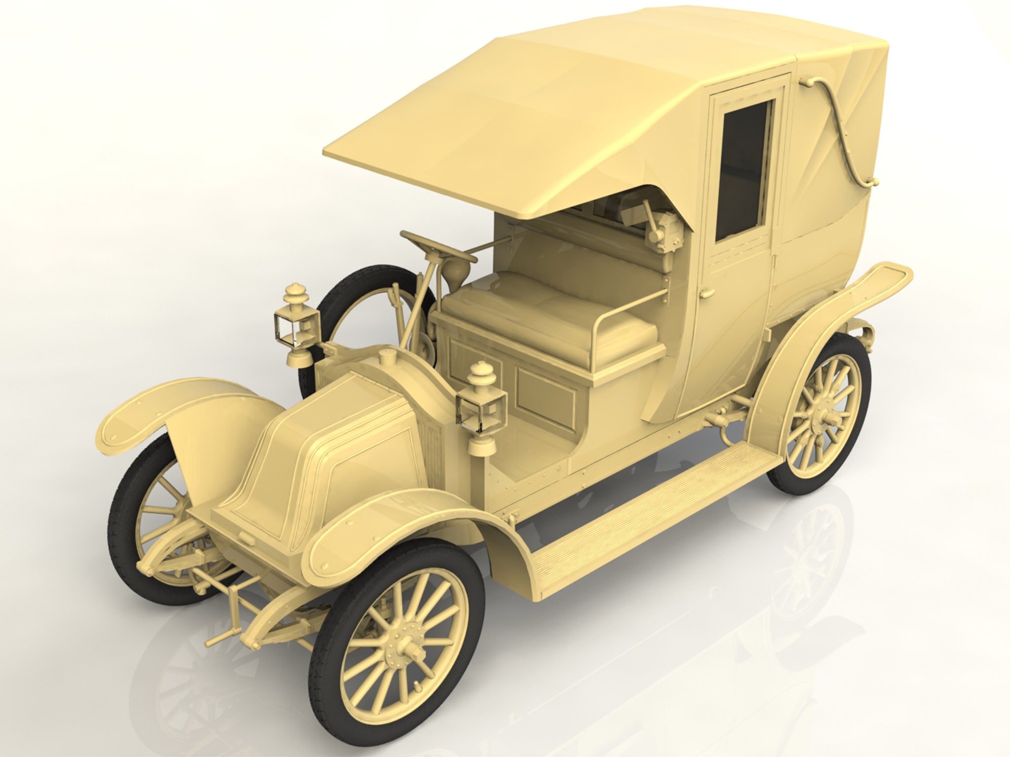 ICM 24030 1/24 TYPE AG 1910 PARIS TAXI ARABA MAKETİ