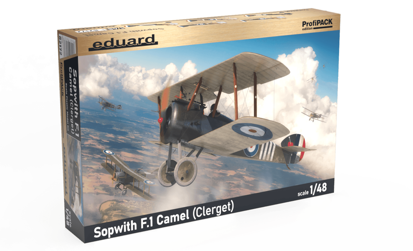 EDUARD 82172 1/48 Sopwith F.1 Camel (Clerget) SAVAŞ UÇAĞI MAKETİ