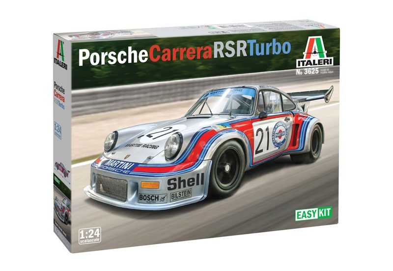 ITALERI 3625 1/24 Porsche Carrera RSR Turbo YARIŞ ARABASI MAKETİ